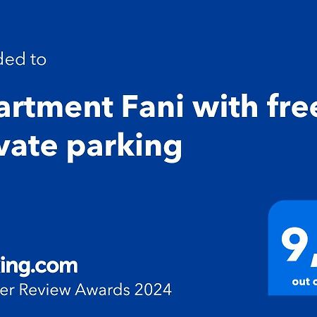 Apartment Fani With Free Private Parking Дубровник Екстериор снимка