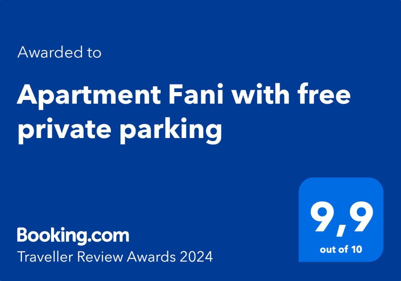 Apartment Fani With Free Private Parking Дубровник Екстериор снимка